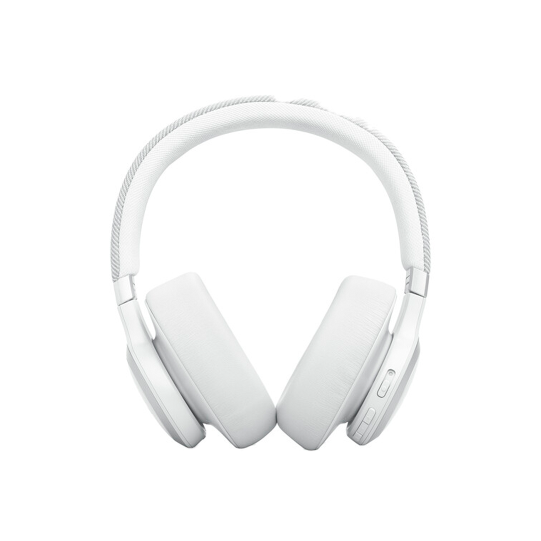 JBL Live 670NC Noise-Cancelling On-Ear Wireless Headphones - White in Qatar JBL Live 670NC Noise-Cancelling On-Ear Wireless Headphones - White in Qatar